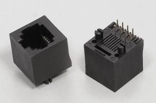 180度RJ45插座成型焊线式专用网络接口详解